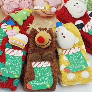 MITU Christmas Short Socks