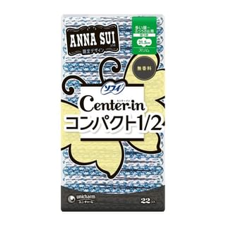 Unicharm - Center-In 1/2 Heavy Day Wing Feminine Pads 21.5cm No Fragrance - 22 pcs