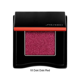 Shiseido - Pop Powder Gel Eyeshadow 18 Doki Doki Red