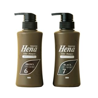 Tenstar - Hena Color Shampoo 6 Brown - 300Ml
