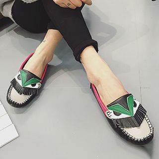 MXBoots Tassel Color-Block Loafers