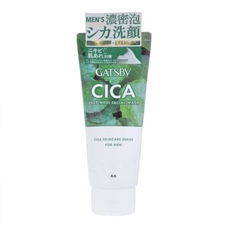 Mandom Men's - Gatsby Cica Deep Medi Facial Wash 130G