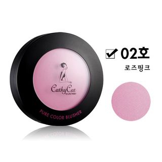 Cathy cat Pure Color Blusher Rose Pink - No. 02