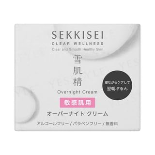 Kose - Sekkisei Clear Wellness Overnight Cream 40g