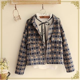 Fairyland Patterned Woolen Jacket