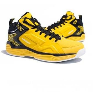 361 Degrees Contrast-Color Basketball Sneakers
