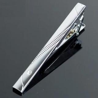 Xin Club Tie Clip Silver - One Size