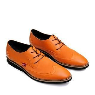 Life 8 Two-Tone Genuine-Leather Wingtip Oxfords