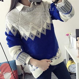 Polaris Patterned Sweater