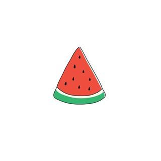 Patty Shop Waterproof Temporary Tattoo (Watermelon) 1 sheet