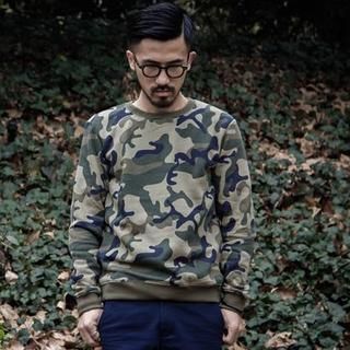 YIDESIMPLE Camouflage Pullover
