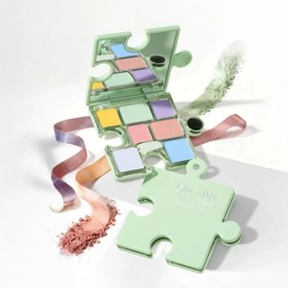Original Artist - 7-Color Puzzle Eyeshadow - 4 Types 01# Pink Brown - 1.5G