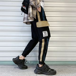 Fashion Men Cargo Pants Slim Fit Japanese Urban Style Hip, 60% OFF