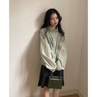 Hood Wind Jacket (Pale Mint) Pale Mint - One Size