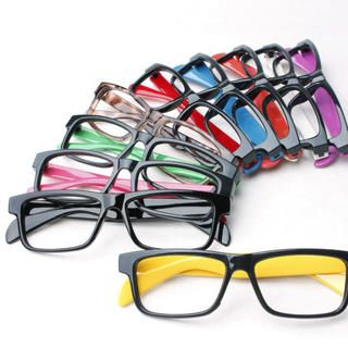 Color-Block Spectacle Frame