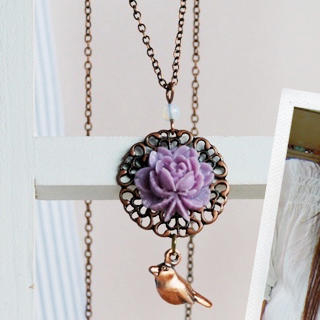 MyLittleThing Vintage Love Bird Necklace