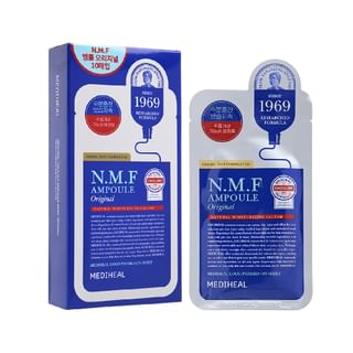 The N.M.F Ampoule Mask Original Set 27ml x 10 sheets