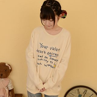 Moriville Letter Pullover