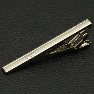 Romguest Neck Tie Clip Silver - One Size