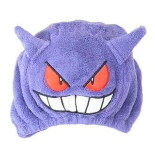 Pokemon Gangar Hair Drying Towel Cap One Size