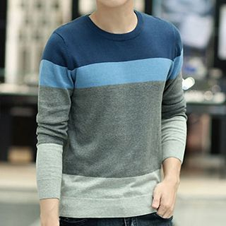 Hyung Color-Block Knit Top