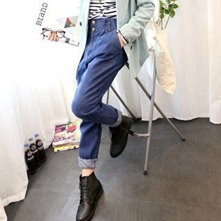 Eva Fashion Strappy Harem Jeans