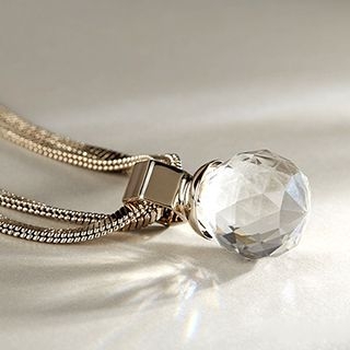 T400 Jewelers Crystal Ball Necklace
