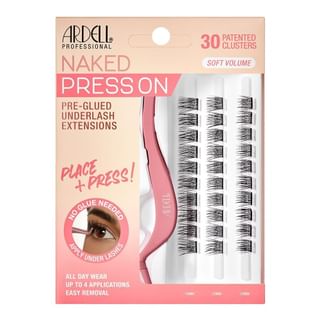 Ardell  - Naked Press on Pre-Glued Underlash Extensions Soft Volume