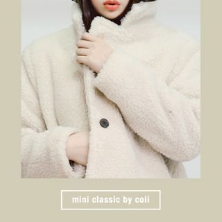 COII Single-Breasted Fleece Coat