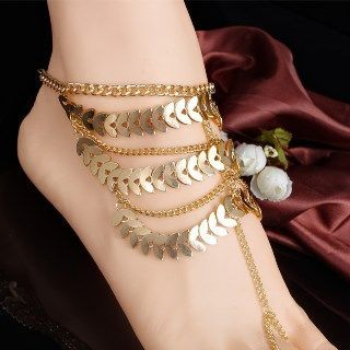 Seirios Multi-Strand Anklet