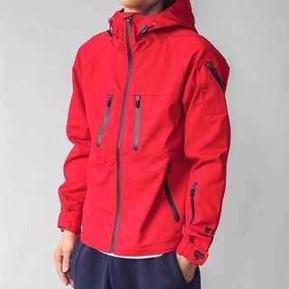 Dubel Hooded Zip Jacket