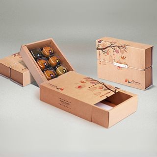 Deli Kitchenware Bird Print Mooncake Box