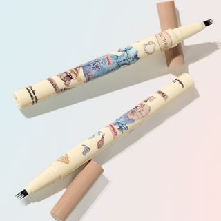 COLORROSE - Star Moon Four-Pronged Liquid Eyebrow Pencil - 3 Colors CR1044# Light Brown - 600mg