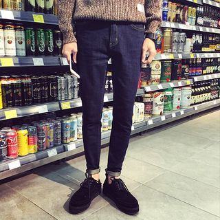 JUN.LEE Slim-Fit Jeans