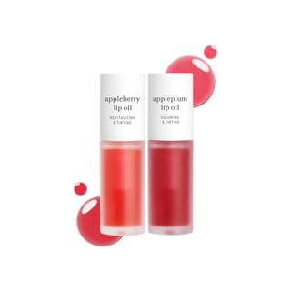 Nooni - Appleberry & Appleplum Lip Oil Set 2 Pcs