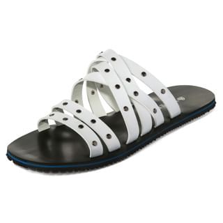 yeswalker Faux Leather Studded Sandals