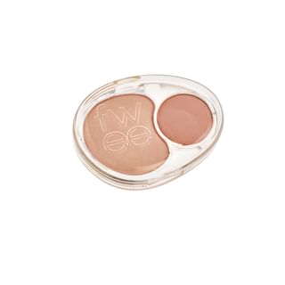 Fwee - Mellow Dual Blusher - 12 Colors #Nd02 Down Tempo