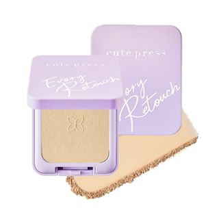 Cute Press - Evory Retouch Oil Control Foundation Powder Spf 30 Pa +++ B1 Fair Neutral