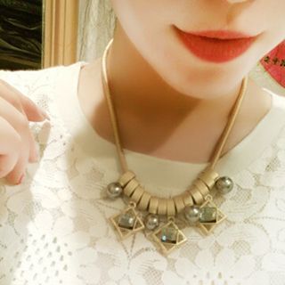 Cybelle Geometric Statement Necklace