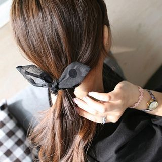 Seoul Young Dotted Mesh Hair Tie