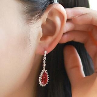 Mbox Jewelry CZ Drop Earrings