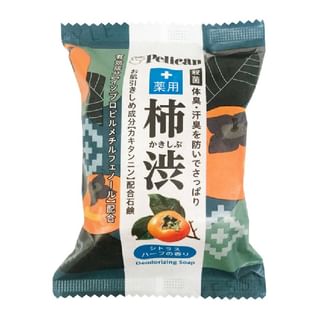 Pelican Soap - Family Soap Medicated Kakishibu 80G