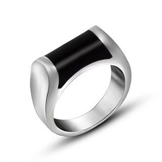 Andante Titanium Steel Ring