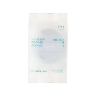 innisfree - No-Sebum Powder Cushion Refill Only - 5 Colors 2023 Version - #17N Ivory