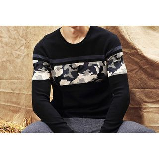 WOOD SOON Camouflage Sweater