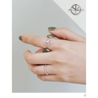 PINKROCKET Peace Ring