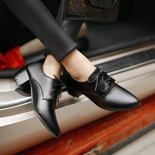 Pangmama Pointy-Toe Casual Shoes