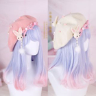 Rabbit Bobble Beret / Hair Pin