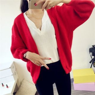 FR Plain Cardigan