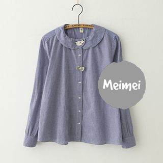 Meimei Bear Appliqu  Shirt